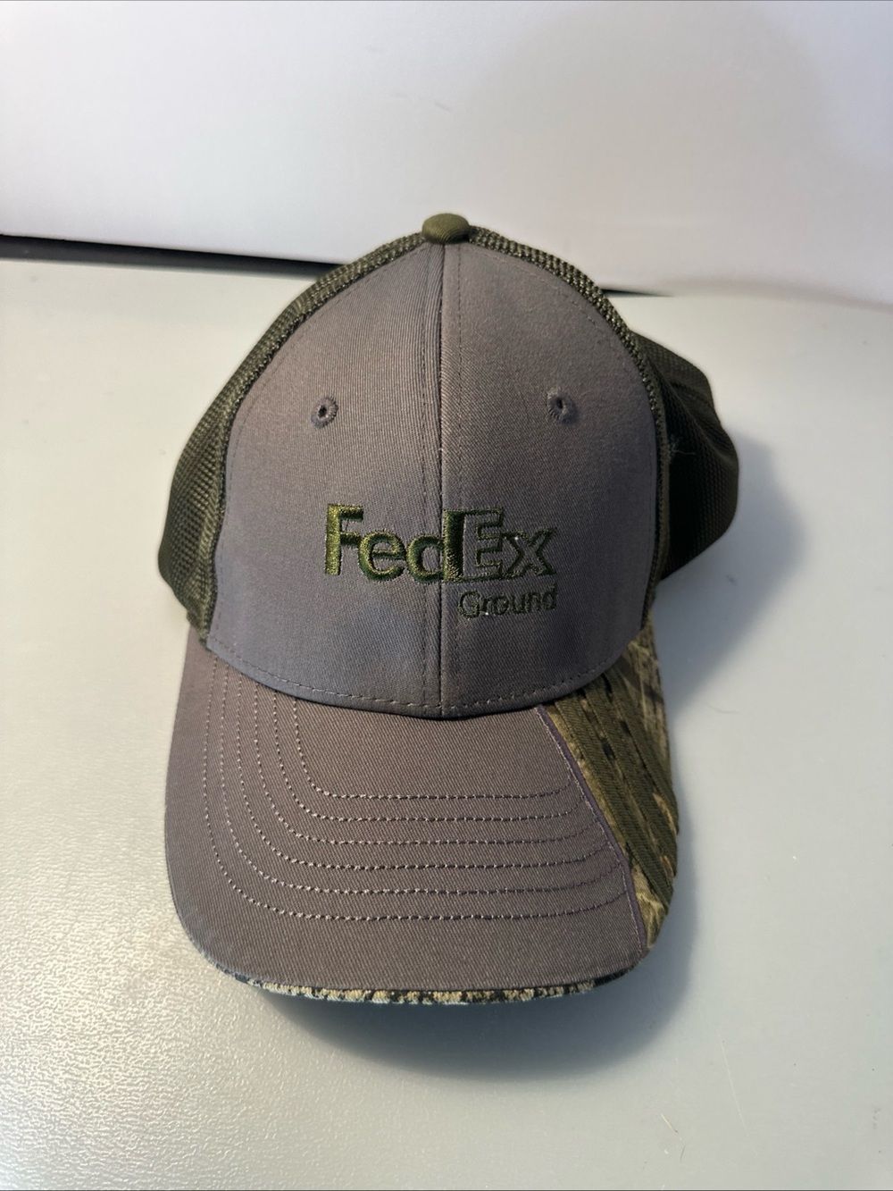FedEx Ground camo Mesh-Back Trucker Hat